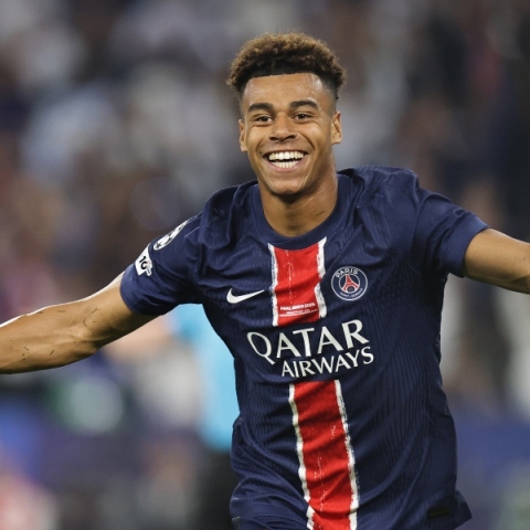 Champions League, ποδοσφαιριστης πανηγυριζει