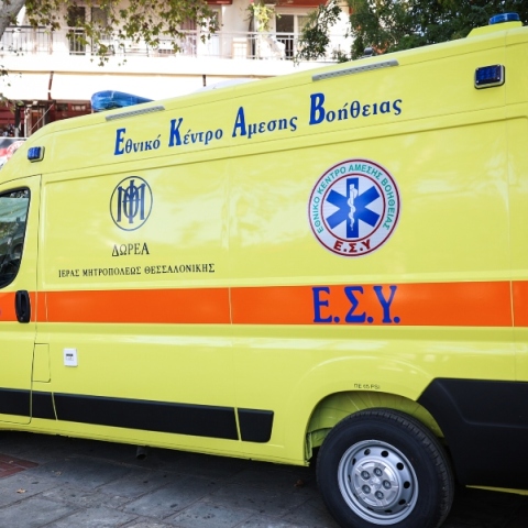 Νάξος, ασθενοφορο