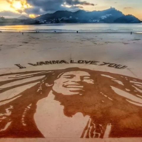 Ισπανία, παραλια, αμμος, Bob Marley