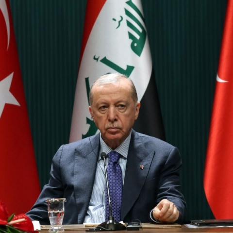 Ο Τούρκος πρόεδρος Ρετζέπ Ταγίπ Ερντογάν 