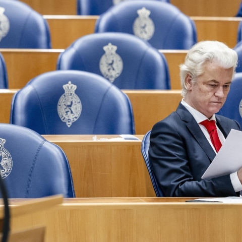 Ο επικεφαλής της ολλανδικής ακροδεξιάς Γκέερτ Βίλντερς 