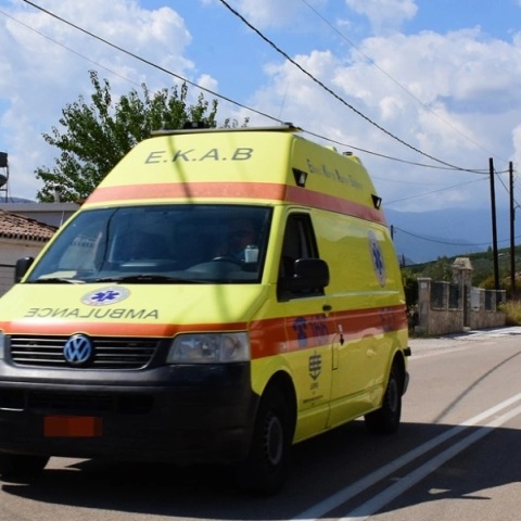 Χαλκιδική, ασθενοφορο