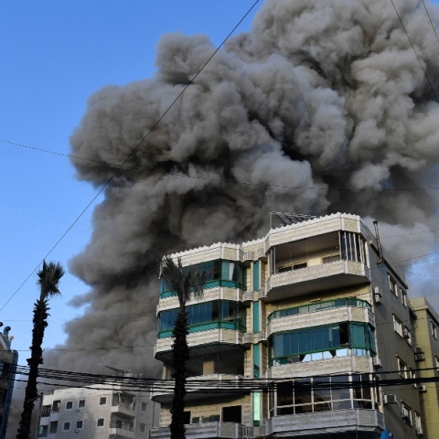 Ισραήλ, εκρηξη, καπνοι, κτιρια