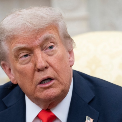 Ο πρόεδρος των ΗΠΑ, Ντόναλντ Τραμπ 