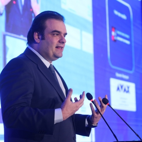 Ο Υπουργός Εθνικής Οικονομίας και Οικονομικών Κυριάκος Πιερρακάκης 