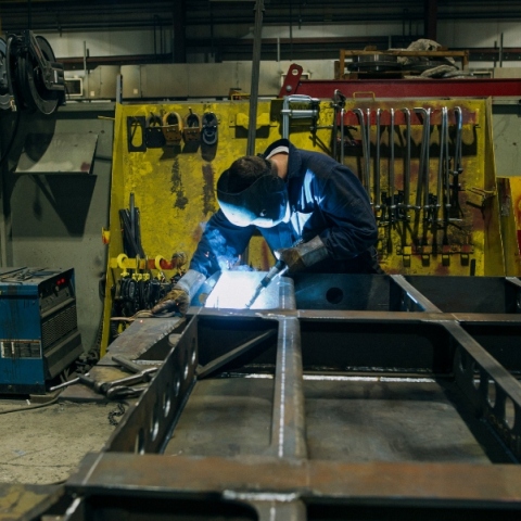 εργατης, εργοστασιο, ηλεκτροκολληση