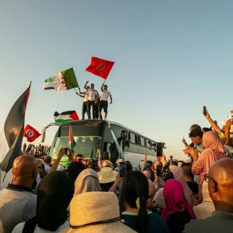 Ισραήλ, διαδηλωτες, καραβανι