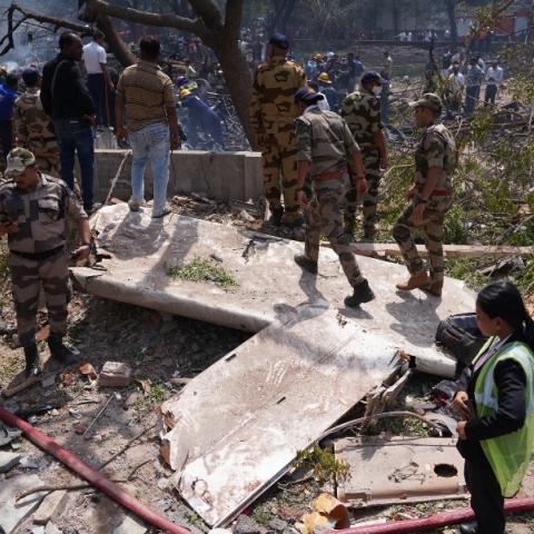 Ινδία, συντριβη αεροσκάφους