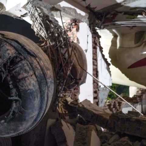 Ινδία, συντριβη αεροσκάφους