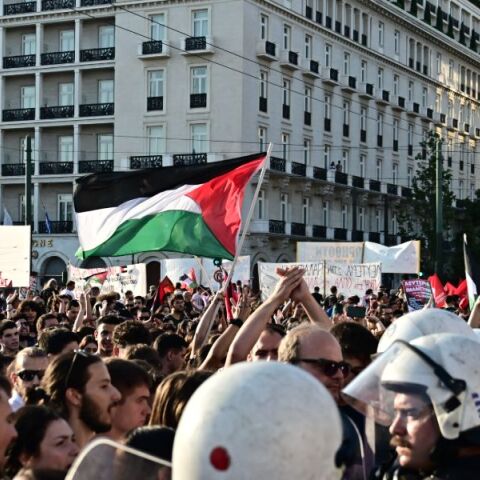 Συγκεντρώσεις αλληλεγγύης για την Παλαιστίνη στο Σύνταγμα και διάφορες πόλεις της Ελλάδας 