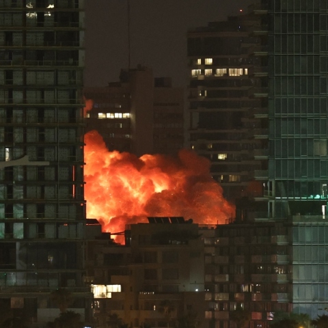 Ισραήλ, εκρηξη, καπνοι, κτιρια