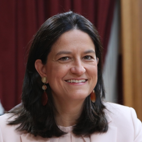 Η υπουργός Εργασίας και Κοινωνικής Ασφάλισης, Νίκη Κεραμέως