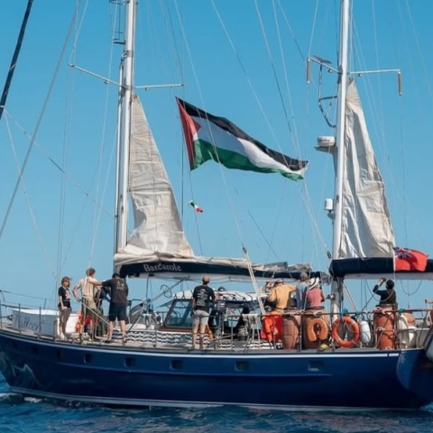 Γάζα, καραβι, θαλασσα, πληρωμα