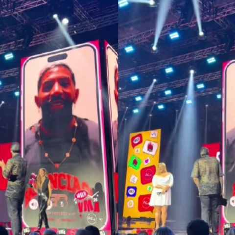 Δε γινόταν να λείψει από τα MAD VMA 2025 ο Ροντινέι: Tραγούδησε την «Πανσέληνο» σε γιγαντοοθόνη 