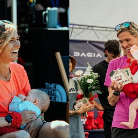 Νίκησε τον μαραθώνιο 100 χλμ, θηλάζοντας την έξι μηνών κόρη της - Η απίστευτη ιστορία της Στέφανι Κέις