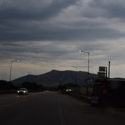 Καιρός, ουρανος, συννεφα, δρομος