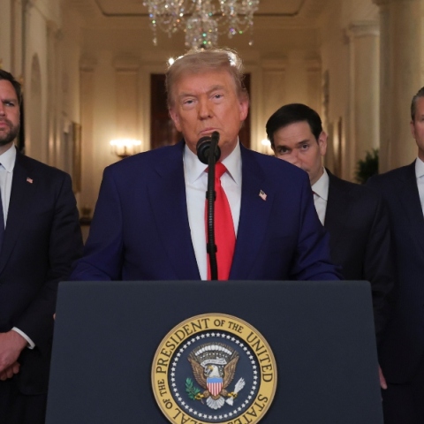 Ο πρόεδρος των ΗΠΑ, Ντόναλντ Τραμπ