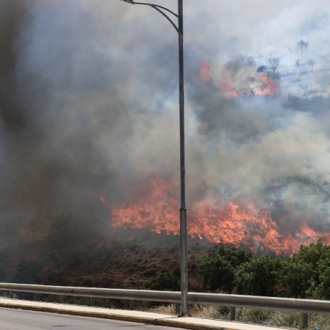 Πυρκαγιά στη Χίο