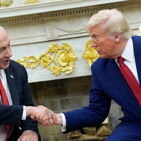 Νετανιάχου και Τραμπ στον Λευκό Οίκο