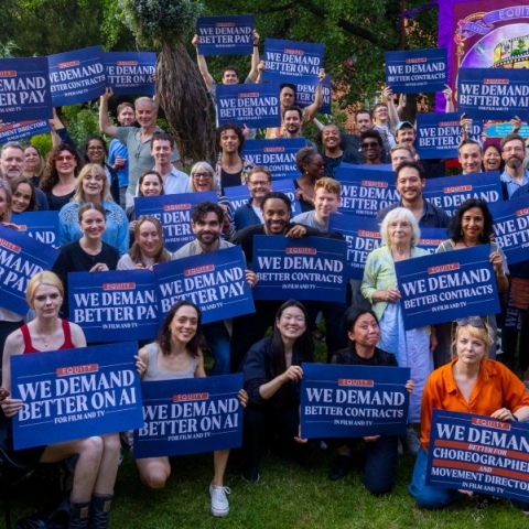 Τεχνητή Νοημοσύνη, ηθοποιοι διαμαρτυρονται