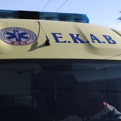 Βοιωτία, ασθενοφορο