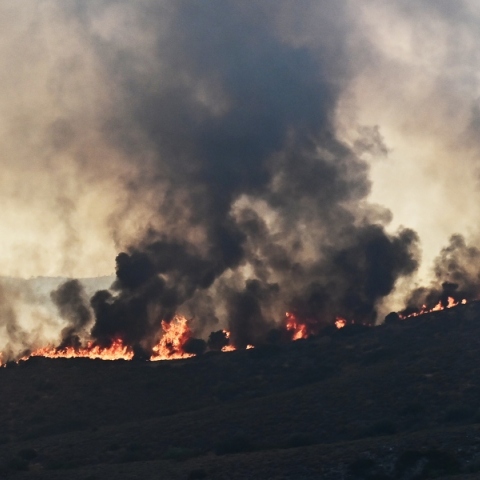 Πυρκαγιά στην Παλαιά Φώκαια