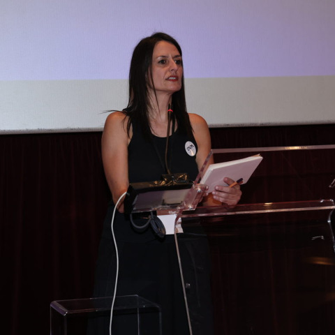 Η Πρόεδρος της CAPA, Ανθή Τροκούδη κατά την έναρξη του πρώτου event "CAPAcities"