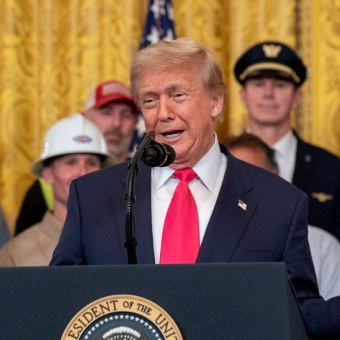 Ο πρόεδρος των ΗΠΑ, Ντόναλντ Τραμπ 