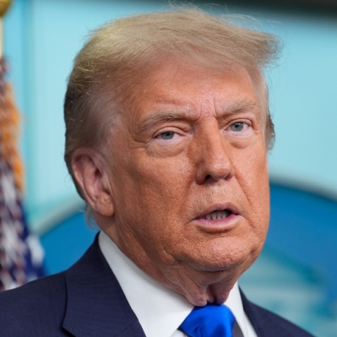 Ο πρόεδρος των ΗΠΑ, Ντόναλντ Τραμπ 