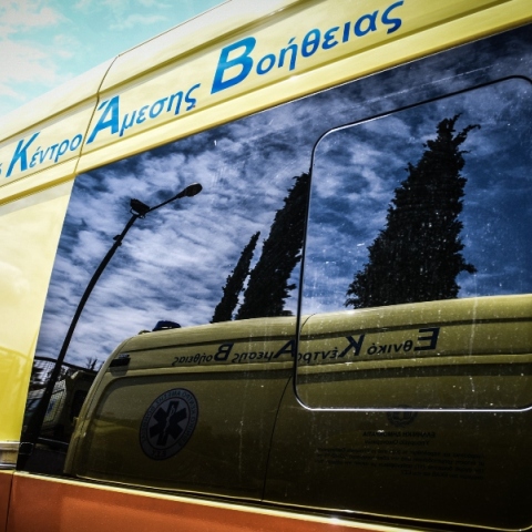 Πάτρα, ασθενοφορο