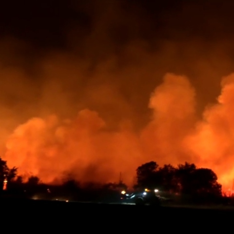 φωτιά στον Λαγκαδά Θεσσαλονίκης