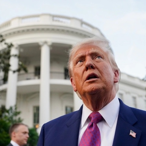 Ο πρόεδρος των ΗΠΑ, Ντόναλντ Τραμπ 