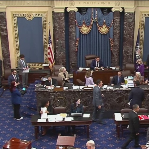 Τραμπ, Γερουσία των ΗΠΑ