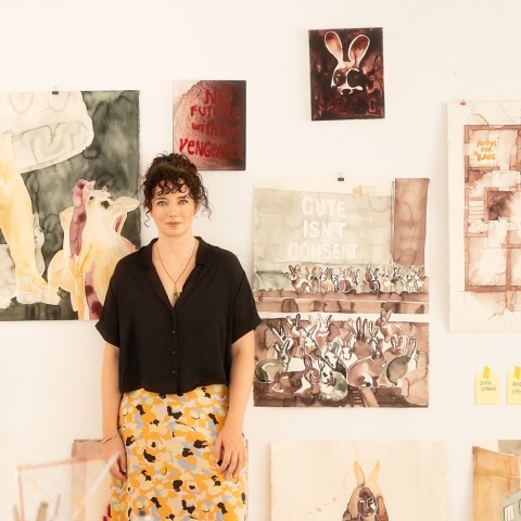 Η Μπιάνκα Κένεντι παρουσιάζει την έκθεση «It is safier burning» στην Γκαλερί Ζουμπουλάκη