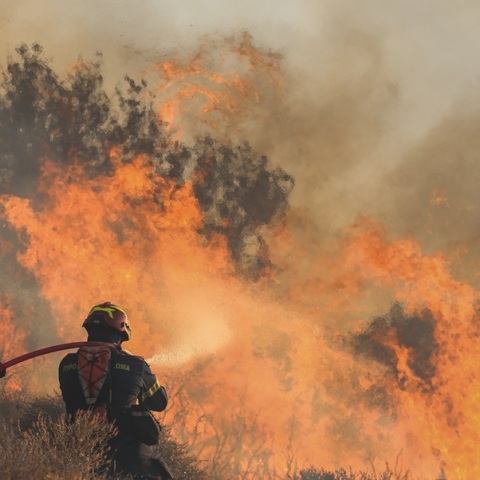 Φωτιά στην Ιεράπετρα: Μήνυμα από το 112 μετά από αναζωπυρώσεις για εκκένωση τεσσάρων οικισμών