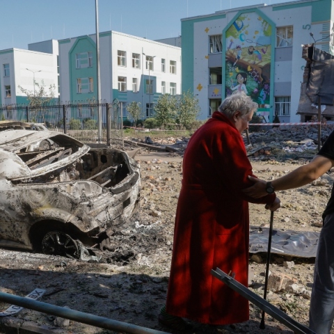Ρωσία, κατεστραμμενα κτιρια