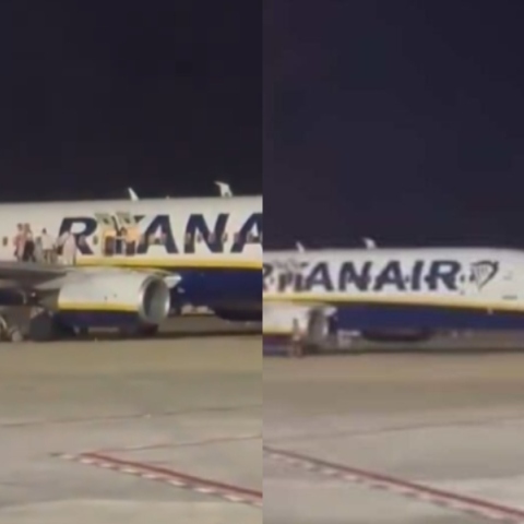 Φωτιά ξέσπασε σε αεροπλάνο της Ryanair - 18 τραυματίες