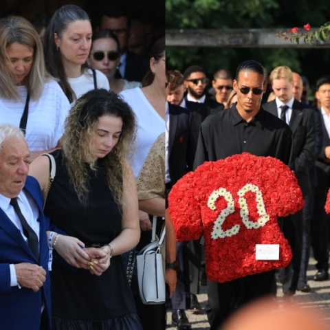 Ντιόγκο Ζότα: Ράγισαν καρδιές στο τελευταίο αντίο - Η Πορτογαλία είπε «αντίο» στον επιθετικό της Λίβερπουλ