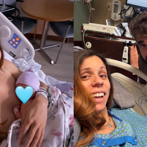 Γέννησε η Κατερίνα Στεφανίδη - Οι πρώτες φωτογραφίες με το νεογέννητο μωρό της