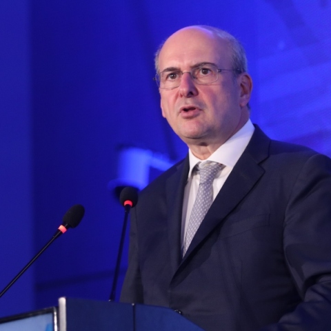 Ο αντιπρόεδρος της κυβέρνησης Κωστής Χατζηδάκης 