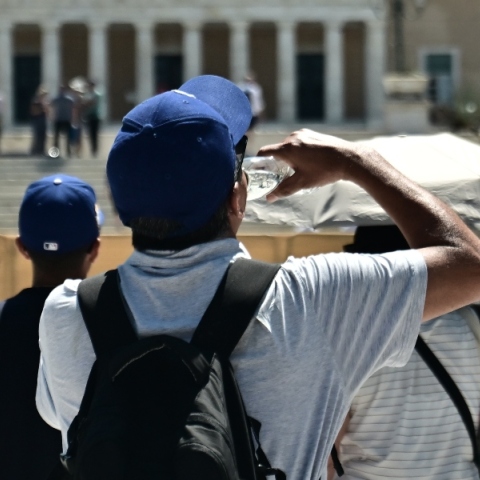 καύσωνας, περαστικοι