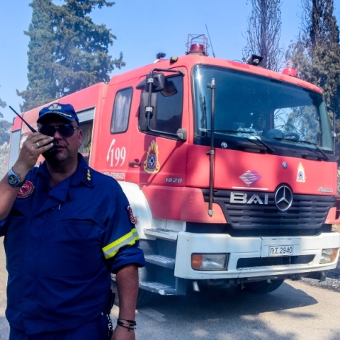 πυρκαγιά, πυροσβεστης