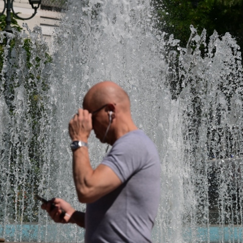 καύσωνας, περαστικοι