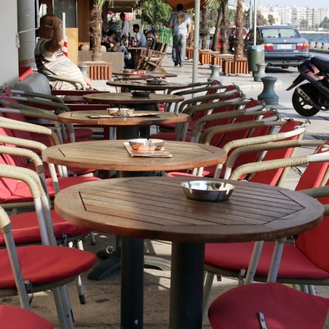 Mystreet, τραπεζακια, πεζοδρομιο