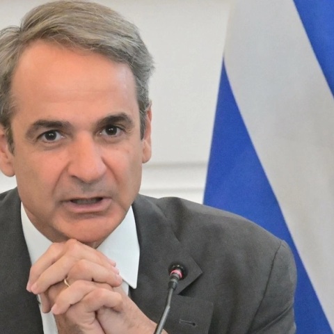 Ο Κυριάκος Μητσοτάκης 