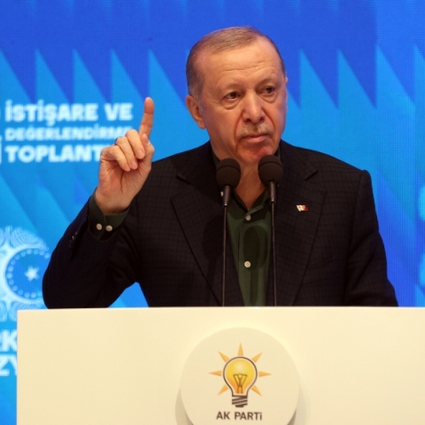 Ο πρόεδρος της Τουρκίας Ρετζέπ Ταγίπ Ερντογάν