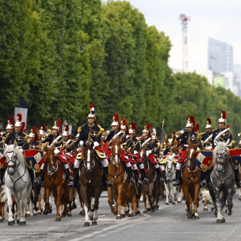 Γαλλία, αλογα, παρελαση