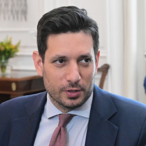 Ο αναπληρωτής υπουργός Υποδομών και Μεταφορών, Κωνσταντίνος Κυρανάκης