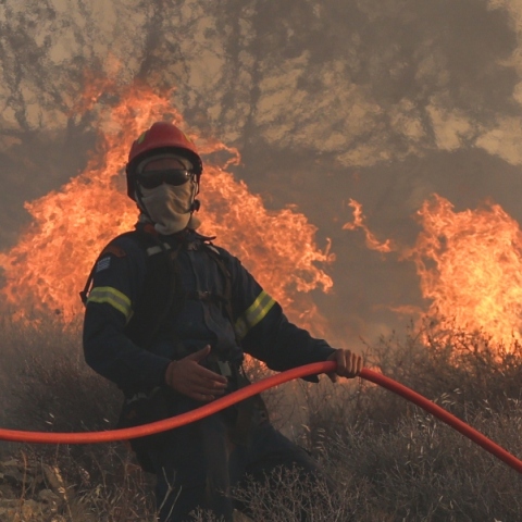 πυρκαγιά, πυροσβεστης