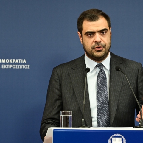 Ο κυβερνητικός εκπρόσωπος, Παύλος Μαρινάκης